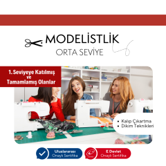 Modelistlik  (Orta Seviye) -Yüz Yüze