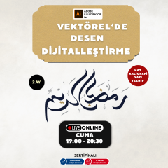 Vektorel'de Hat kaligrafi Yazı Tezhip Desen Dijitalleştirme (Online)