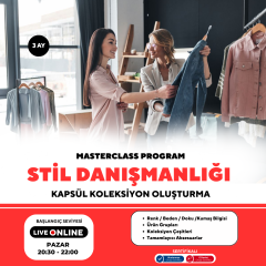 Stil Danışmanlığı ve Koleksiyon Oluşturma (Masterclass Programı)