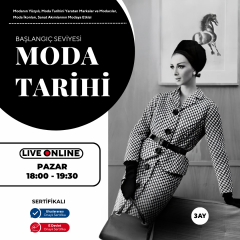 Moda Tarihi + 15 yaş ve yetişkin