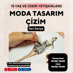 Moda Tasarım Çizim -İleri Seviye (Yüzyüze)