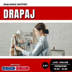 Drapaj (Başlangıç Seviyesi)- Online